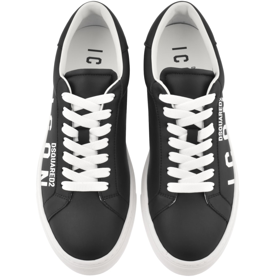 DSQUARED2 Cassetta Trainers Black | Mainline Menswear